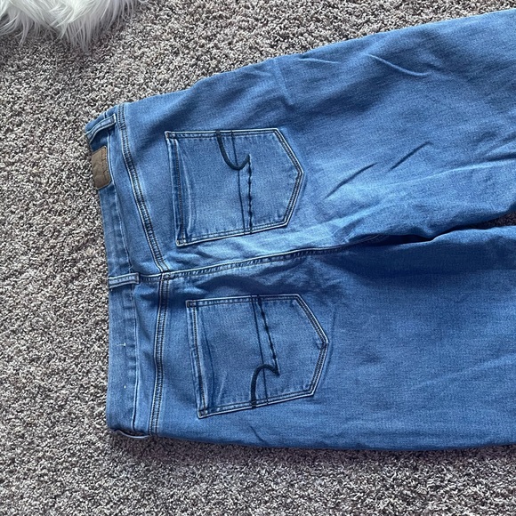 womens american eagle jeans size 14 long - Picture 9 of 11